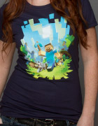 Minecraft Adventure T Shirt - Womens